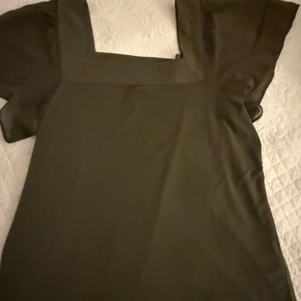 Calvin Klein Olive Green Dress